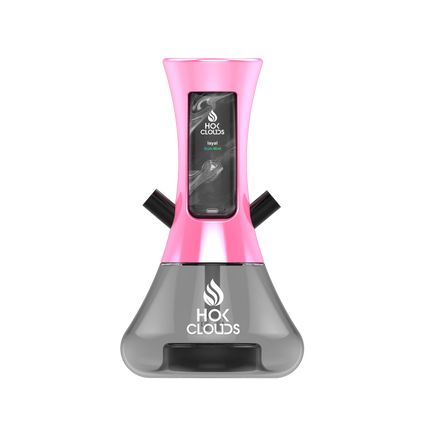 XTRA HOK CLOUDS PORTABLE HOOKAH KIT  PINK - Fast Vape Delivery UAE