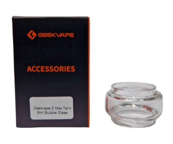 GEEKVAPE Z MAX TANK REPLACEMENT BUBBLE GLASS 6ML Vape For Less GEEKVAPE Z MAX TANK REPLACEMENT BUBBLE GLASS 6ML Vape For Less
