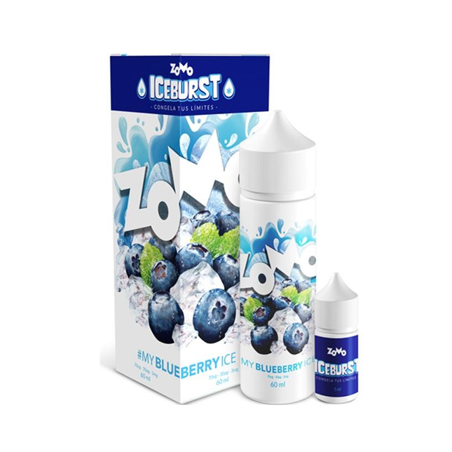 Zomo Blueberry Ice Freebase E-Liquid