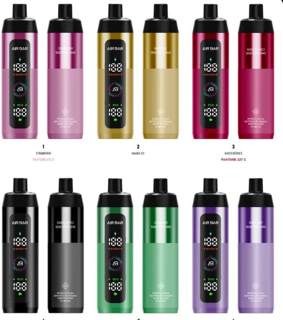 Air Bar - E-Shisha Rechargeable Disposable Vape 15,000 Puffs Vape Delivery Same Day Abu Dhabi Dubai 2026