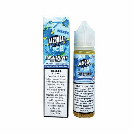 BAZOOKA Blue Raspberry Ice Freebase E-Liquid