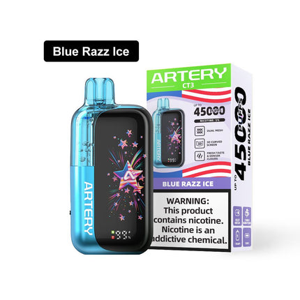 Artery CT3 45K Rechargeable Disposable Vape (45,000 Puffs) Vape UAE Online Delivery