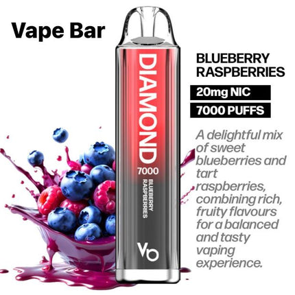 Vapes Bar - Diamond Disposable Vape (7000 Puffs) VAPE OFFER RUWAIS