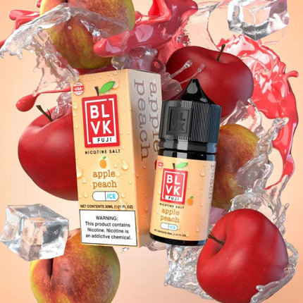 APPLE PEACH ICE - BLVK FUJI SALTS - 30ML