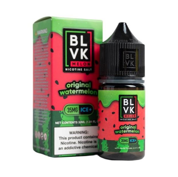 blvk vape juice ORIGINAL WATERMELON ICE - BLVK MELON SALTS