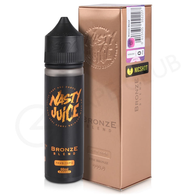 Nasty Bronze Blend Tobacco Series Freebase E-Liquid dubai