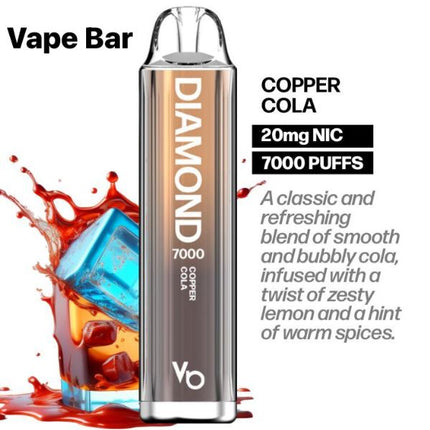 Vapes Bar - Diamond Disposable Vape (7000 Puffs) VAPE DELIVERY ABU DHABI