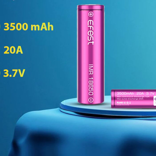 Efest IMR 18650 3500mAh 20A Battery Vape Delivery Abu Dhabi Dubai UAE