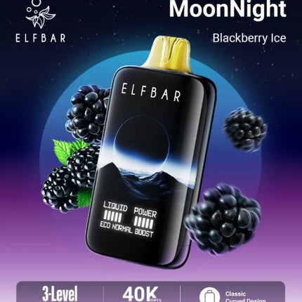 Elf Bar MoonNight Rechargeable Disposable Vape (40,000 Puffs) Vape Offer Al Ain