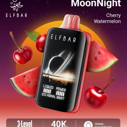 Elf Bar MoonNight Rechargeable Disposable Vape (40,000 Puffs) Sharjah Duty Free