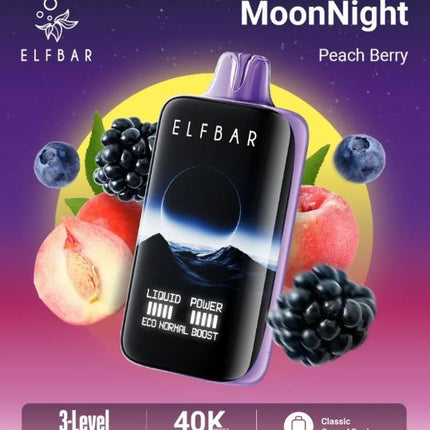 Elf Bar MoonNight Rechargeable Disposable Vape (40,000 Puffs) Best Vape 2025