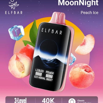Elf Bar MoonNight Rechargeable Disposable Vape (40,000 Puffs) Same Day Delivery Dubai 2025