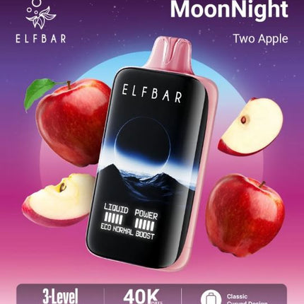 Elf Bar MoonNight Rechargeable Disposable Vape (40,000 Puffs) Best Flavor Vape