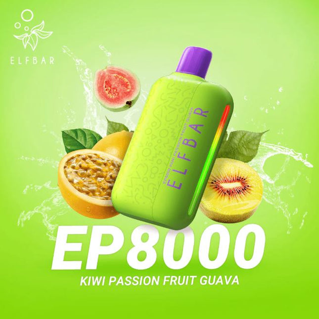 Elf Bar EP8000 Disposable Vapes 8,000 Puffs Same Day delivery Abu Dhabi