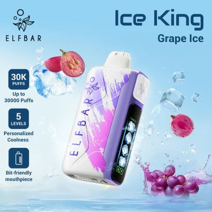 Elf Bar Ice King Disposable Pod Device (30,000 Puffs)