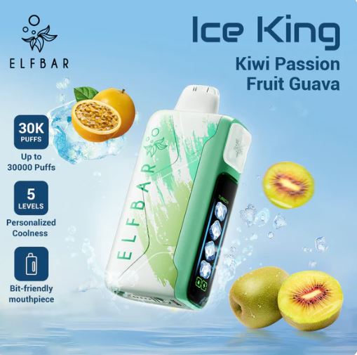 Elf Bar Ice King Disposable Pod Device (30,000 Puffs) Vape For Less Elf Bar Ice King Disposable Pod Device (30,000 Puffs) Vape For Less