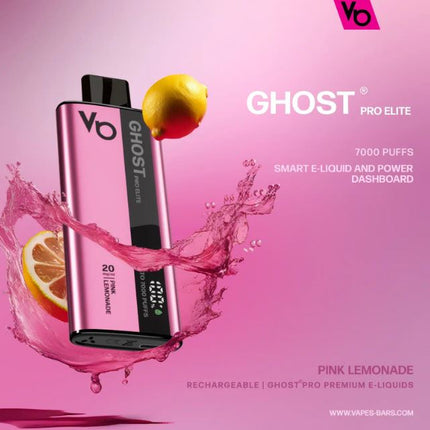 Vapes Bar - Ghost Pro Elite Disposable Vape Device (7000 Puffs)