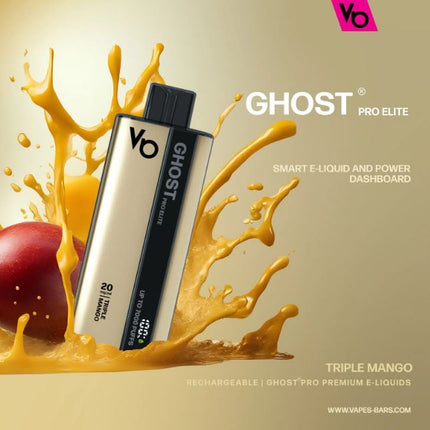 Vapes Bar - Ghost Pro Elite Disposable Vape Device (7000 Puffs)