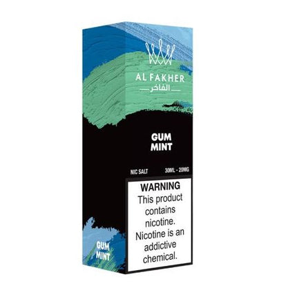 Al Fakher - Gum Mint Saltnic 30ml Vape Delivery Dubai Dutyfree