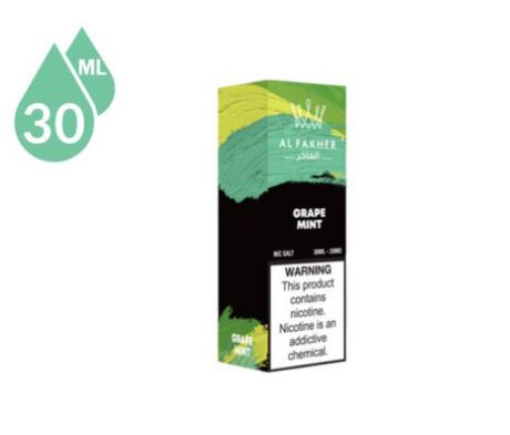 Al Fakher - Grape Mint Saltnic 30ml Vape Offer Al Ain Sharjah Ajman