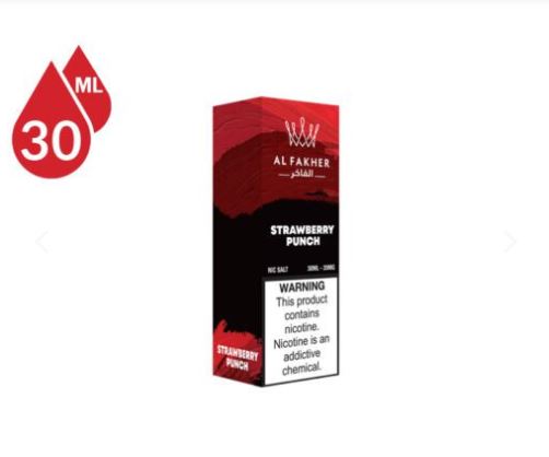 Al Fakher - Strawberry Punch Saltnic 30ml Vape Offer Delivery Fujairah