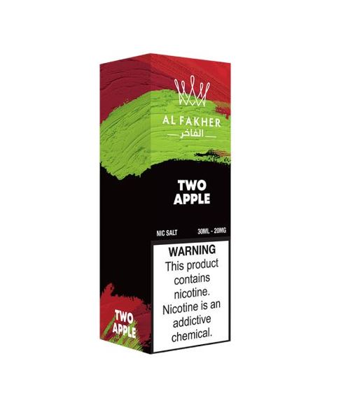 Al Fakher - Two Apple Saltnic 30ml Vape Delivery Sharjah