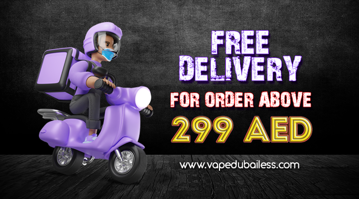 First-rate Vape Same Day Delivery Dubai - Free Delivery Banner - Vape For Less