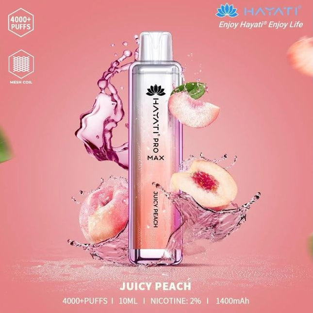 Hayati Pro Max Disposable Vape (4,000 Puffs) Vape Delivery Abu Dhabi 2025