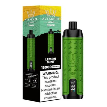 Al Fakher - Crown Bar Pro Max Disposable Vape (15,000 Puffs)