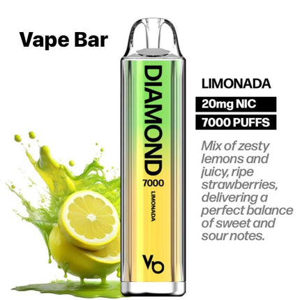 Vapes Bar - Diamond Disposable Vape (7000 Puffs) VAPE RAS AL KHAIMAH