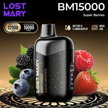 Lost Mary BM15000 Disposable Vape (15,000 Puffs) Same Day Delivery Dubai