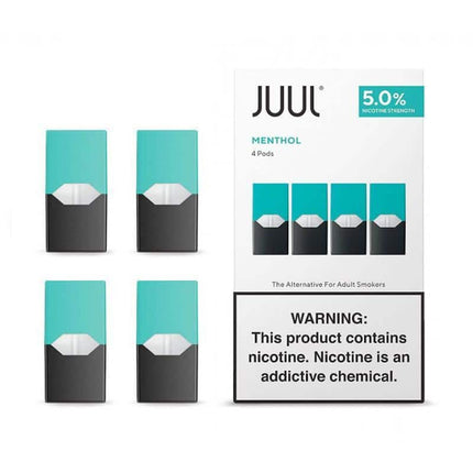 JUUL Menthol Pods 5% – Pre-Filled 0.7mL Pods