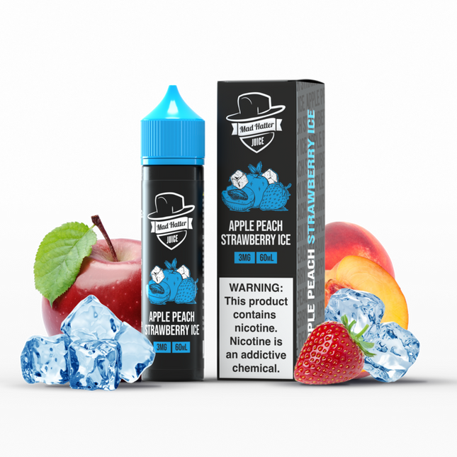 Apple Peach Strawberry Ice I Love Salts Mad Hatter Juice Best Vape Shop in UAE 2025