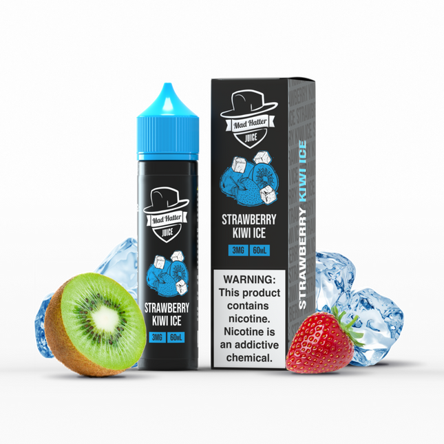 Strawberry Kiwi Ice -  I Love Salts /Mad Hatter Juice Best Vape Shop in UAE 2025
