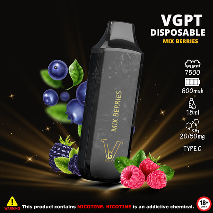 VGPT Disposable Vape 7500 Puffs
