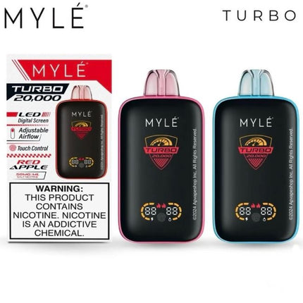 Myle Turbo Rechargeable Disposable Vape (20,000 Puffs)