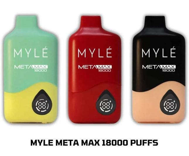 Myle Meta Max Disposable Vape (18,000 Puffs) Vape Same Day Delivery Abu Dhabi