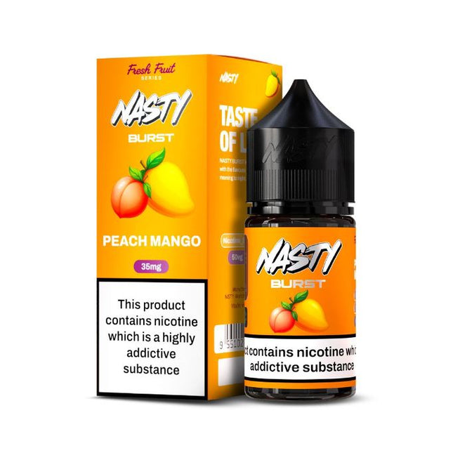 Peach Mango - Nasty Burst 30ml Vape fast Delivery Abu Dhabi & Dubai Dutyfree 2025