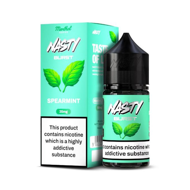Spearmint - Nasty Burst 30ml Vape Delivery Fast Dubai 2025