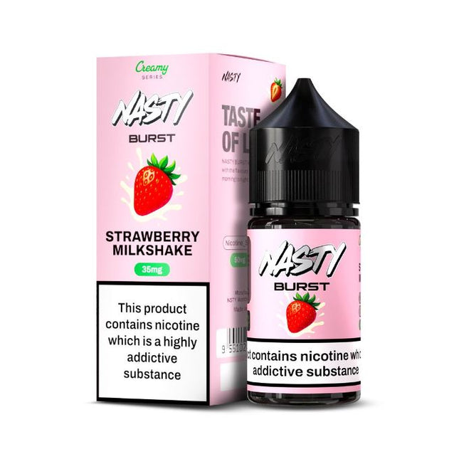Strawberry Milkshake - Nasty Burst 30ml Vape Best Liquid Dubai 2025