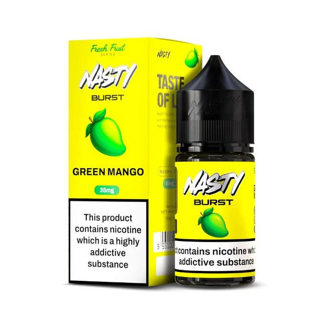 Green Mango - Nasty Burst 30ml Vape Best Saltnic 2026