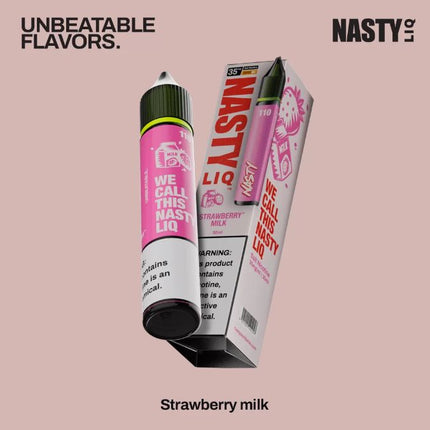 Strawberry Milk - Nasty Liq 30ml Vape Dubai Dutyfree 2025