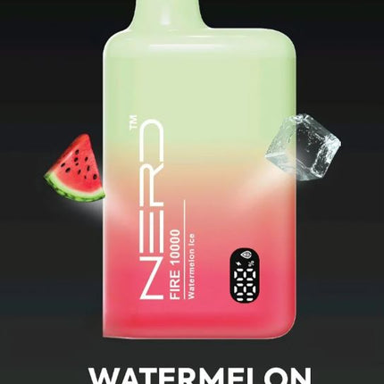 Nerd Fire - Disposable Vape (10,000 Puffs)  Vape Same Day Delivery Dubai
