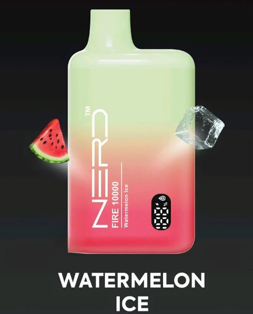 Nerd Fire - Disposable Vape (10,000 Puffs)  Vape Same Day Delivery Dubai
