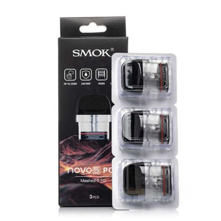 SMOK NOVO 5 REPLACEMENT POD (2.0ML-3PCS)