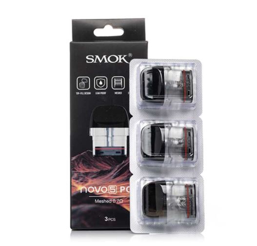 SMOK NOVO 5 REPLACEMENT POD (2.0ML-3PCS)