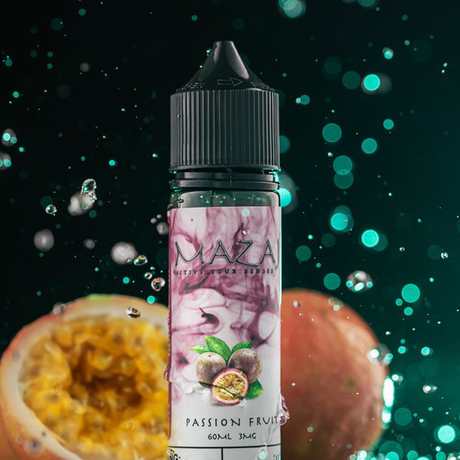 Mazaj Passion Fruit Freebase E-Liquid Abu Dhabi | Vape Dubai | Vape UAE Vape For Less Mazaj Passion Fruit Freebase E-Liquid Abu Dhabi | Vape Dubai | Vape UAE Vape For Less