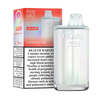Pod Salt Pearl Pro Rechargeable Disposable Vape (10,000 Puffs) Vape Online Ajman