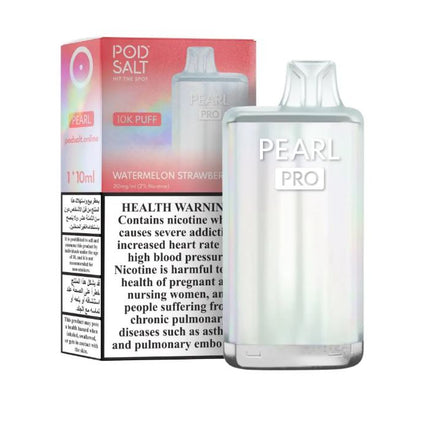 Pod Salt Pearl Pro Rechargeable Disposable Vape (10,000 Puffs) Vape Order Online Fujairah