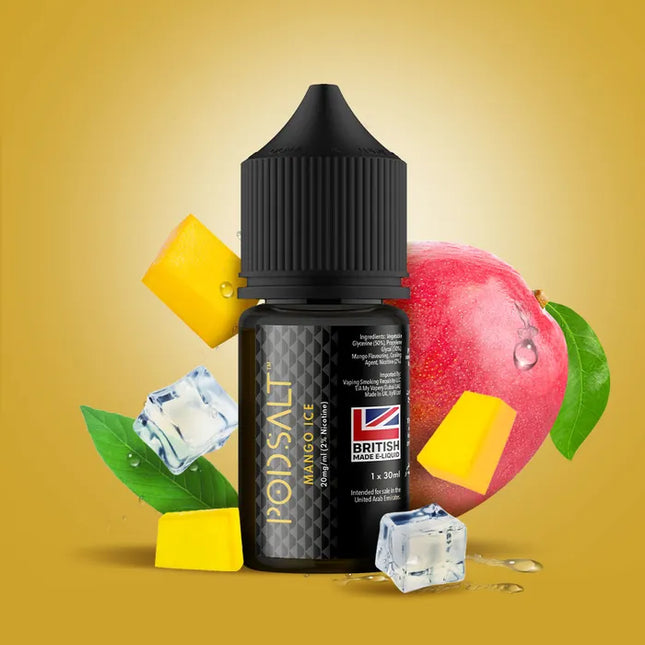 Pod Salt Mango Ice Saltnic 30ml Dubai